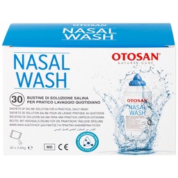 Bộ rửa mũi Otosan Nasal Wash Kit (30 gói) làm sạch sâu, ngừa viêm xoang, viêm mũi dành cho trẻ trên 6 tuổi
