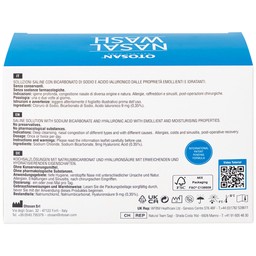 Muối rửa mũi xoang Otosan Nasal Wash (30 gói) làm sạch sâu, ngừa viêm xoang, viêm mũi dành cho trẻ từ 1 tuổi trở lên