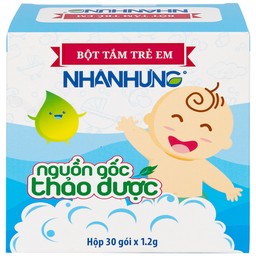 Bột Pha Nước Tắm Cho Trẻ Em Nhân Hưng (30 gói)