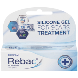 Kem bôi sẹo Rebac Biopharm 5g hỗ trợ làm phẳng, mềm và mờ sẹo