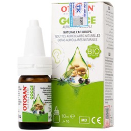 Dung dịch nhỏ tai Otosan Natural Ear Drops 10ml giảm đau, chống viêm, làm sạch tai