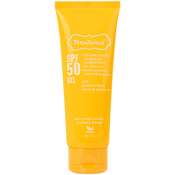Gel chống nắng cho da mụn và nhạy cảm Teenilicious SPF50 PA+++ hộp 75g