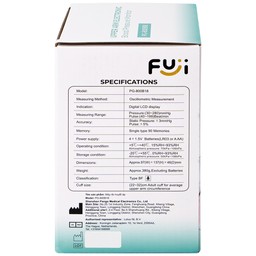 Máy đo huyết áp bắp tay Fuji PG-800B18 hỗ trợ đo huyết áp, nhịp tim