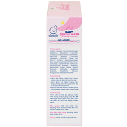Sữa tắm gội cho bé La Beauty Baby Gentle Wash dịu nhẹ, không kích ứng da (250ml)
