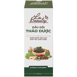 Dầu gội Thảo Dược La Beauty dưỡng tóc suôn mượt, phục hồi tóc chuyên sâu (300ml)