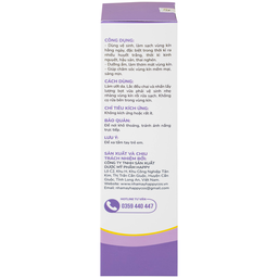 Dung dịch vệ sinh phụ nữ dạng bọt Natural Feminine Lavender làm sạch và bảo vệ vùng kín, duy trì cân bằng pH (160ml)