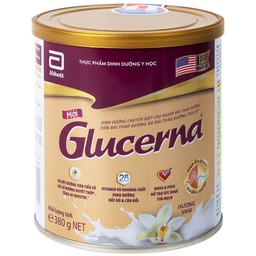 Sữa bổ sung dinh dưỡng đặc biệt cho người đái tháo đường Glucerna Abbott (380g)