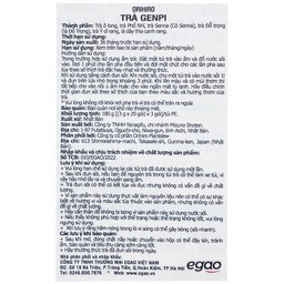 Trà Genpi Orihiro (60 túi lọc x 3g)