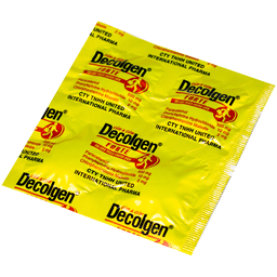 Thuốc Decolgen Forte United giảm các triệu chứng cảm cúm, sốt, đau họng, nghẹt mũi (30 vỉ x 4 viên)