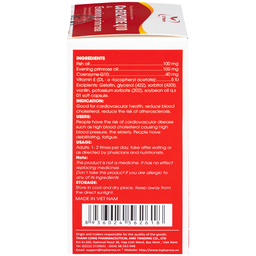 Viên uống Co Enzyme Q10 & Evening primrose Thành Công hỗ trợ chức năng tim mạch (30 viên)