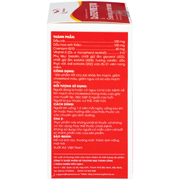 Viên uống Co Enzyme Q10 & Evening primrose Thành Công hỗ trợ chức năng tim mạch (30 viên)