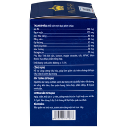 Viên uống hỗ trợ tăng cường tiêu hóa cho người viêm đại tràng Tràng Bát Vị-Codanbe Kingphar (60 viên)