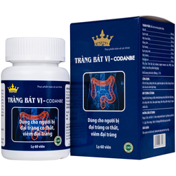 Viên uống hỗ trợ tăng cường tiêu hóa cho người viêm đại tràng Tràng Bát Vị-Codanbe Kingphar (60 viên)