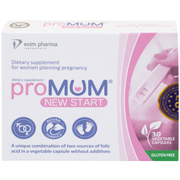 Viên uống proMUM New Start bổ sung vitamin và khoáng chất cho phụ nữ có kế hoạch mang thai (2 vỉ x 15 viên)