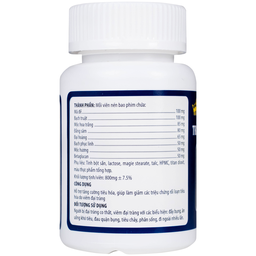 Viên uống hỗ trợ tăng cường tiêu hóa cho người viêm đại tràng Tràng Bát Vị-Codanbe Kingphar (60 viên)