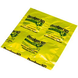 Thuốc Decolgen ND 500mg United giảm các triệu chứng cảm lạnh, cúm, sốt, đau họng, nghẹt mũi (30 vỉ x 4 viên)