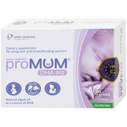 Viên uống proMUM DHA Alg bổ sung DHA cho phụ nữ có thai và cho con bú (3 vỉ x 10 viên)