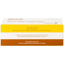 Kem Nizoral Jassen 20mg/g điều trị nhiễm nấm ngoài da (15g) 
