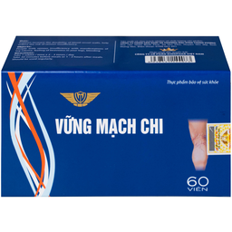 Viên uống Vững Mạch Chi Kingphar hỗ trợ tăng tính bền thành mạch, giảm nguy cơ suy tĩnh mạch (6 vỉ x 10 viên)