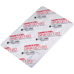 Viên uống Omexxel Ginkgo 120 tăng cường tuần hoàn máu não, tốt cho tim mạch (2 vỉ x 15 viên)