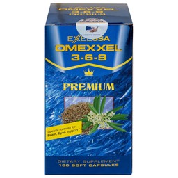 Viên uống Omexxel 3-6-9 Premium hỗ trợ tốt cho não và mắt (100 viên)