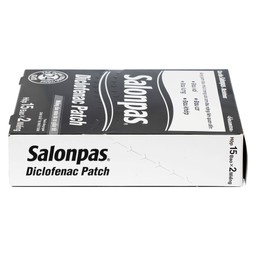Cao dán Salonpas Diclofenac Patch Hisamitsu giảm đau, kháng viêm đau cơ, đau vai (15 gói x 2 miếng)
