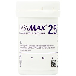 Combo 3 hộp que thử đường huyết Easy Max (25 cái) - tặng máy đo đường huyết Easy Max Tag