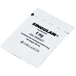 Thuốc Singulair 4mg Organon phòng và điều trị hen phế quản mạn tính (28 gói)