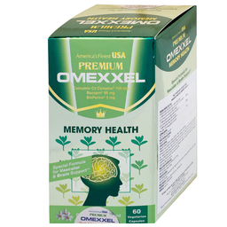 Viên uống hỗ trợ tốt cho não bộ Premium Omexxel Memory Health (60 viên)