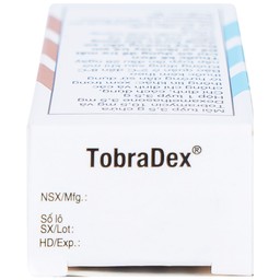 Thuốc mỡ tra mắt TobraDex Alcon điều trị viêm và nhiễm khuẩn (3,5g)