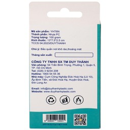 Hộp phân liều thuốc 6 ngăn A29 Duy Thành (màu trà)