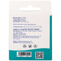 Hộp phân liều thuốc 4 ngăn A29 Duy Thành (màu trà)