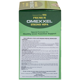Viên uống Premium Omexxel Strong Hepa hỗ trợ bảo vệ gan (60 viên)