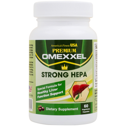 Viên uống Premium Omexxel Strong Hepa hỗ trợ bảo vệ gan (60 viên)