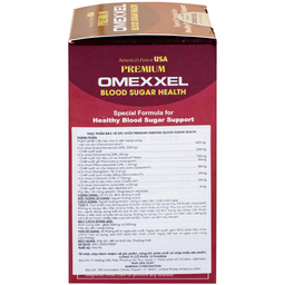 Viên uống hỗ trợ ổn định đường huyết Premium Omexxel Blood Sugar Health (60 viên)