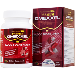 Viên uống hỗ trợ ổn định đường huyết Premium Omexxel Blood Sugar Health (60 viên)