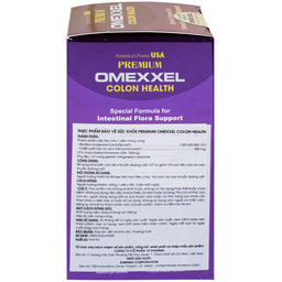 Viên uống Premium Omexxel Colon Health bổ sung lợi khuẩn, hỗ trợ giảm rối loạn tiêu hóa (60 viên)