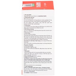 Siro Gadopax Forte hỗ trợ tăng sức đề kháng của cơ thể (100ml)