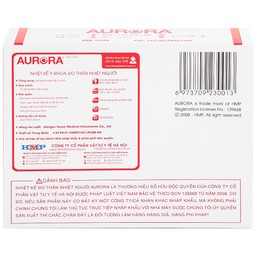 Nhiệt kế thuỷ ngân đo thân nhiệt cơ thể Aurora CRW-23