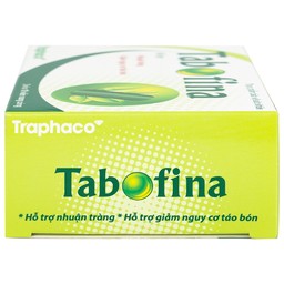 Viên hỗ trợ giảm nguy cơ táo bón Tabofina Traphaco (3 vỉ x 10 viên)