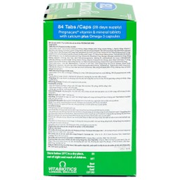 Viên bổ sung vitamin và khoáng chất cho phụ nữ mang thai Pregnacare Max Omega 3 DHA (84 viên)
