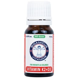 Dung dịch Biomicus For Infants And Children Vitamin K2 And D3 hỗ trợ tốt cho xương, răng của bé (10ml)