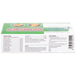 Viên uống Tê Nhức Chân Tay Bảo Nguyên tăng cường lưu thông khí huyết (3 vỉ x 10 viên)