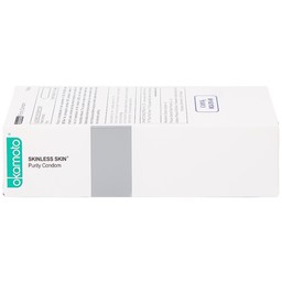 Bao cao su Okamoto Skinless Skin Purity không mùi, tinh khiết, dùng để phòng tránh thai và ngăn ngừa HIV (10 cái)