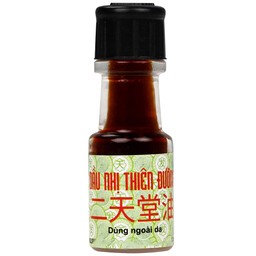 Dầu gió Nhị Thiên Đường 1.5ml dùng khi cảm mạo phong hàn, sổ mũi, chóng mặt, nhức đầu, say tàu xe