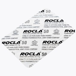 Thuốc Rocla 50 Fremed điều trị các tình trạng rối loạn cương dương (1 vỉ x 4 viên)
