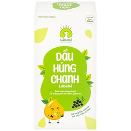 Dầu Húng Chanh Hỗ Trợ Lợi Phế Trừ Đờm Giảm Ho Labebé (30ml)
