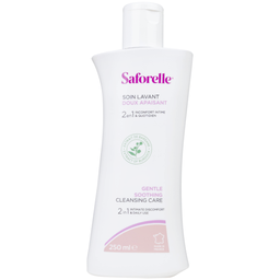 Dung dịch vệ sinh phụ nữ Saforelle Gentle Soothing Cleansing Care làm sạch dịu nhẹ, bảo vệ vùng kín (250ml)