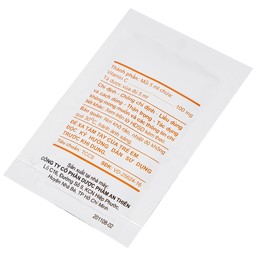 Dung dịch uống A.T Ascorbic Syrup 100mg bổ sung vitamin C, điều trị bệnh scorbut (30 gói x 5ml)