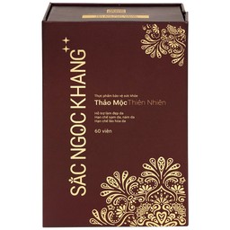 Viên uống hỗ trợ làm đẹp da, hạn chế sạm da, nám da, tăng cường nội tiết tố nữ Sắc Ngọc Khang++ (60 viên)